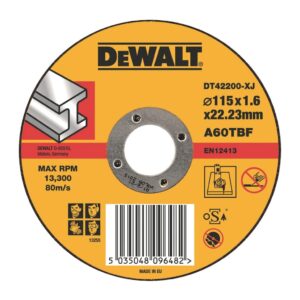 Dewalt DT42200 - Rezné kotúče na kov - ploché - ø 115mm