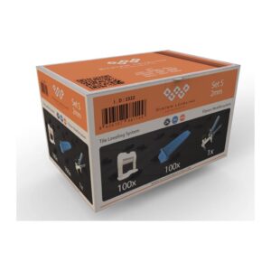 System Leveling nivelačný set S SIZE - 2 mm, krabica (SL1522)