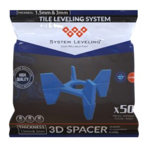 System Leveling nivelačné 3D krížiky - 50 ks (SL5502)