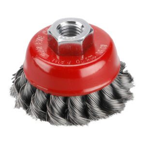 Extol Craft 17007 - Kartáč hrnčekový M14 vrkočový, Ø65mm