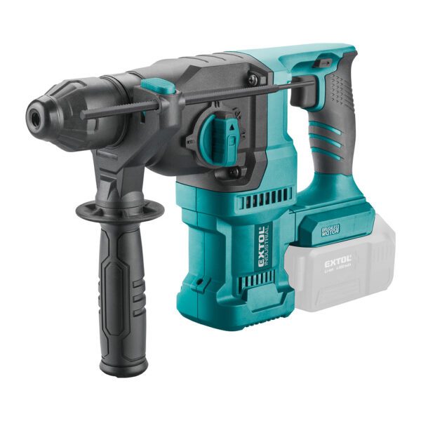 Extol Industrial 8791817 - Kladivo vŕtacie aku Share20V, bez aku, SDS-plus, 2,6J, bezuhlíkový motor
