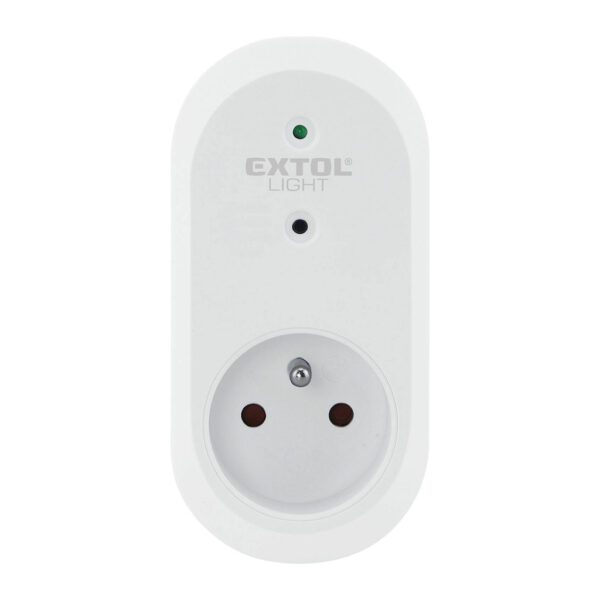 Extol Light 43802 - Zásuvka diaľkovo IR ovládaná, 2ks