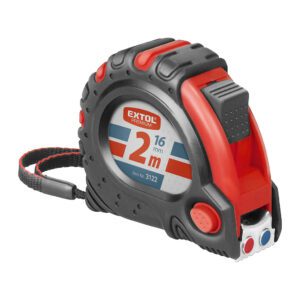 Extol Premium 3122 - Meter zvinovací, 2m, šírka pásu 16mm