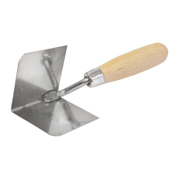 MB 306150 - Lyžica štukatérska antikorová kútová, 65x80mm, hrúbka 0,8mm