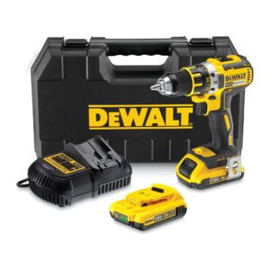 DeWALT DCD790D2 - AKU bezuhlíková vŕtačka 18V XR®, 2×AKU 2Ah, nabíjačka, kufor