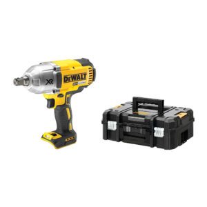 DeWALT DCF899NT - AKU bezuhlíkový rázový uťahovač s vysokým momentom 18V, 1/2", bez AKU a nabíjačky, kufor TSTAK™
