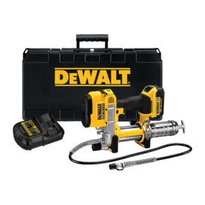 DeWALT DCGG571M1 - AKU mazací lis 18V, 1×AKU 4,0Ah, nabíjačka, kufor
