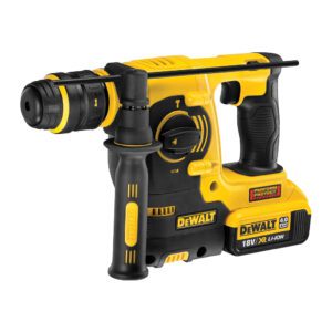DeWALT DCH254M2 - AKU kombinované kladivo SDS-Plus 18V, 2×AKU 4,0Ah, nabíjačka, kufor