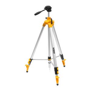 DeWALT DE0733 - Hliníkový statív pre laserové prístroje, kompatibilný s 1/4" uchytením, nastaviteľná výška v rozmedzí 97-247mm
