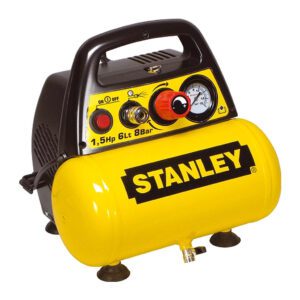 Stanley DN 200/8/6 - Kompresor bezolejový DN200, 8L, 6 bar