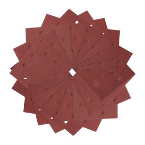 DeWALT DT3032 - Brúsny papier dierovaný 115×115mm, P80, 25ks - suchý zips