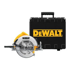 DeWALT DWE575K - Elektrická ručná okružná píla, 1600W, priemer kotúča 190mm, prierez 67mm, kufor