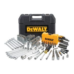 DeWALT DWMT73802-1 - 142-dielna sada hlavíc, bitov a kľúčov s ráčňou 1/4" a 3/8"