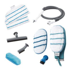 Black+Decker FSMH1351SM - Elektrický mop parný s technológiou SteaMitt™, 9v1