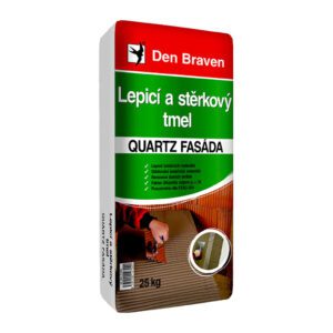 Den Braven 57106Q - Lepiaci a stierkový tmel QUARTZ FASÁDA 25 kg vrece