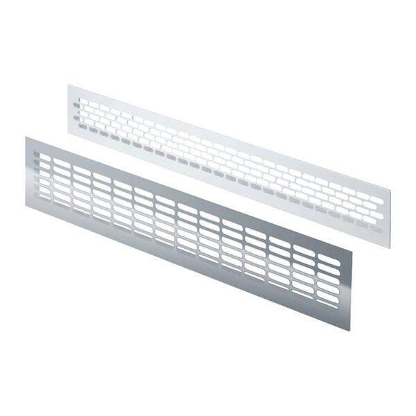 Den Braven VE11590 - Mriežka vetracia hliníková 480 × 60 mm strieborná