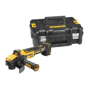 DeWALT DCG409VSNT - AKU brúska uhlová bezuhlíková FlexVolt®, reg. otáčok, 125mm, 18V, TSTAK™, bez AKU