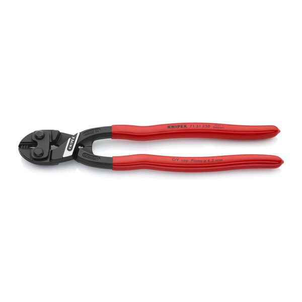Knipex 71 31 250 - CoBolt® XL Kompaktné pákové kliešte poplastované čierne atramentované 250 mm