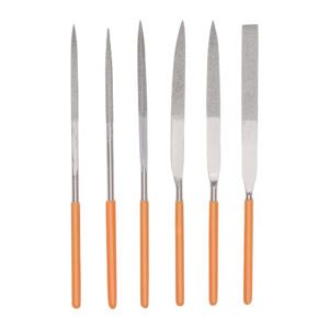 Extol Premium 8803806 - Pilníky ihlové diamantové, 6-dielna sada