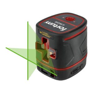 Fortum 4780208 - Laser líniový, krížový samonivelačný, zelený, 1H1V, Li-ion akumulátor