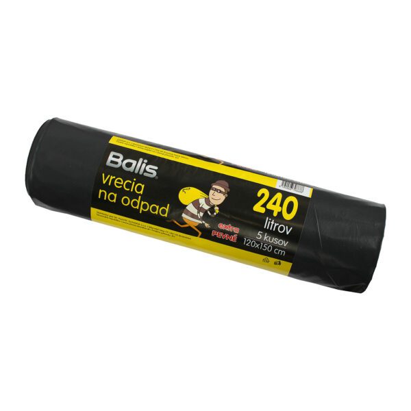 MB 97005 - Vrecia na odpad 240l, 5ks, 120x150cm