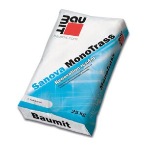 Baumit Sanova MonoTrass – Trasová sanačná omietka - 25 kg
