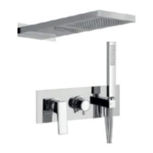 Alpi Trio - Sprchový systém pod omietku Trio komplet – páková batéria, chróm ALTI 94L1869D