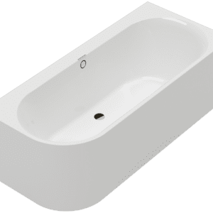 Villeroy & Boch Oberon 2.1 - Vaňa pre inštaláciu k stene 1800x800 mm, pravé prevedenie, alpská biela UBQ180OBN9CR00VD01
