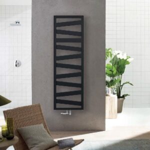 Zehnder Kazeane - Radiátor 1567x500 mm, pre teplovodnú alebo kombinovanú prevádzku, čierna matná RK-160-050-0557