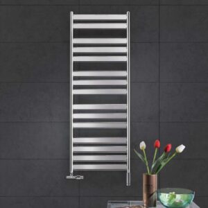 Zehnder Zeta - Radiátor 1274x500 mm, pre elektrickú prevádzku, Musa Eco, chróm ZETCE-120-050/MQ