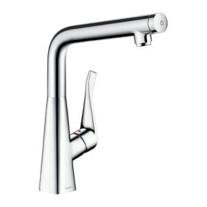 Hansgrohe Metris Select M71 - Kuchynská páková batéria 320, 1jet, chróm 14883000