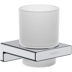 Hansgrohe AddStoris - Nádobka na ústnu hygienu, chróm 41749000