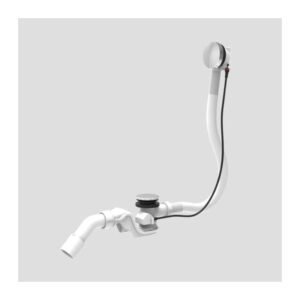 Sanit - Odtoková a prepadová súprava, DN 40/50 so sifónom s ovládaním, chróm