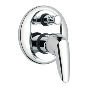 Teorema Talia - vaňová batéria pod omietku, komplet, chróm 56010