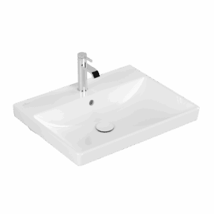 Villeroy & Boch Avento - Umývadlo 600x470 mm s prepadom, alpská biela 41586001