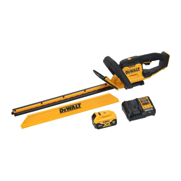 DeWALT DCMHT564P1 - AKU nožnice na živý plot, 55cm, 18V, XR®, 1× AKU 5,0Ah, nabíjačka