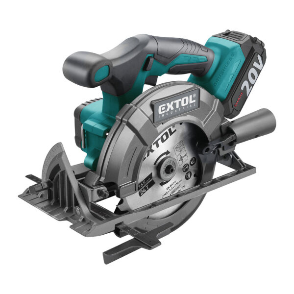Extol Industrial 8791822 - Píla kotúčová aku Share20V, 1x 2Ah, kotúč 165mm, bezuhlíkový motor