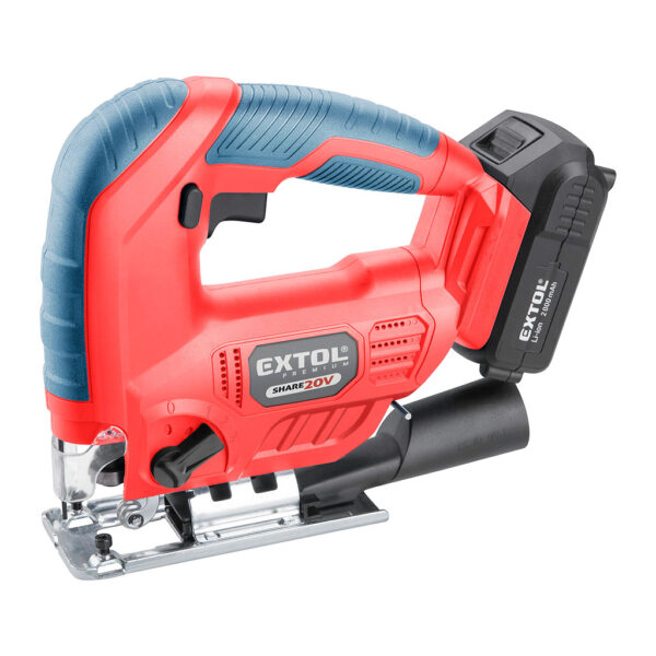 Extol Premium 8891824 - Píla priamočiara aku Share20V, 1x2Ah, kmit 22mm