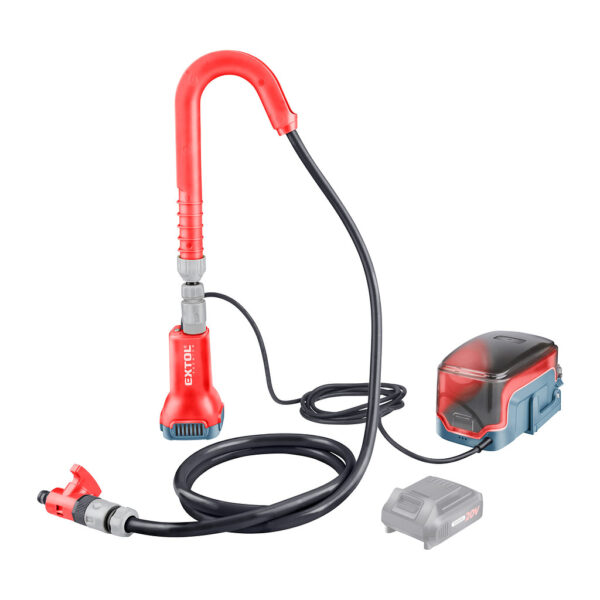 Extol Premium 8891931 - Čerpadlo ponorné do suda aku Share20V, bez aku, 1800 l/h, max. 21m